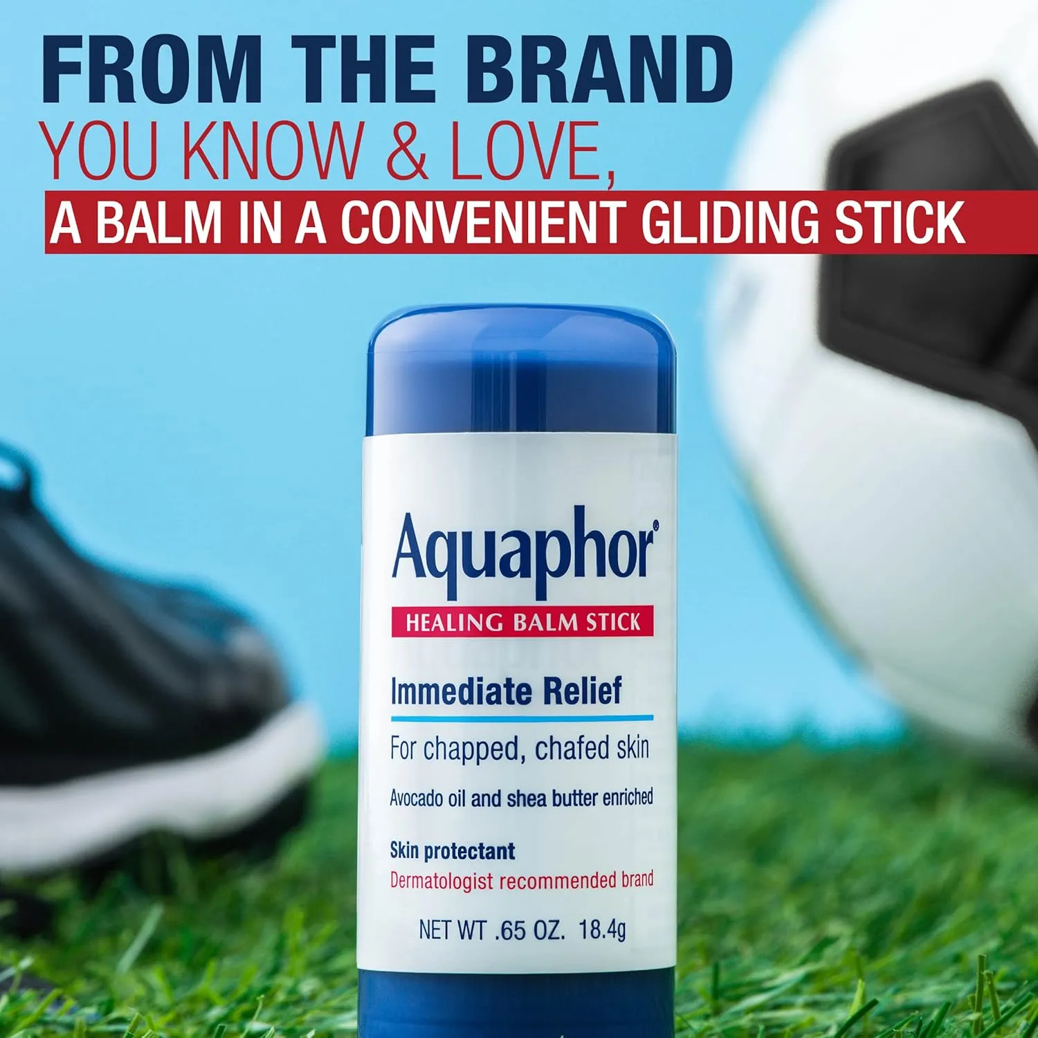 Aquaphor Balm Stick for dry skin barrier support