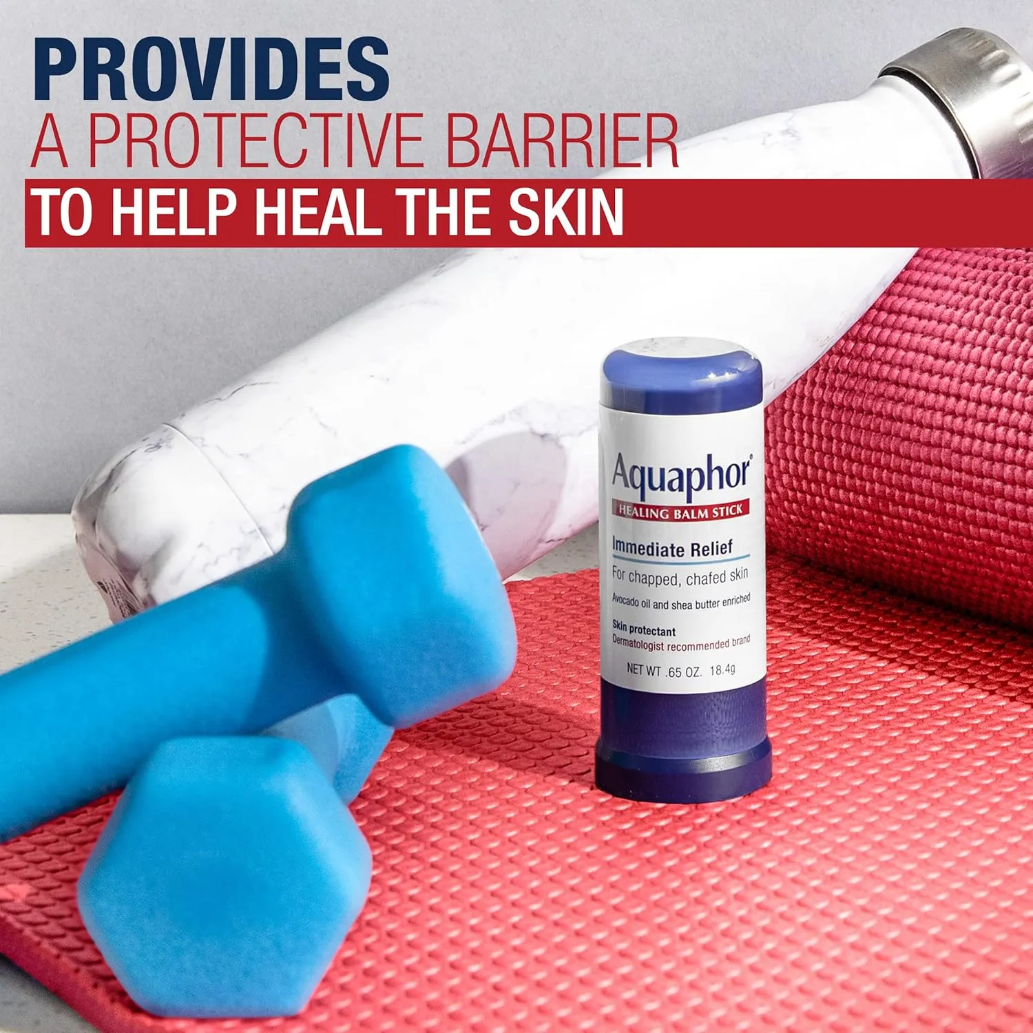 Aquaphor Healing Balm Stick perfect for on the go use