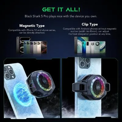 Black Shark Magnetic Phone Cooler 5 Pro