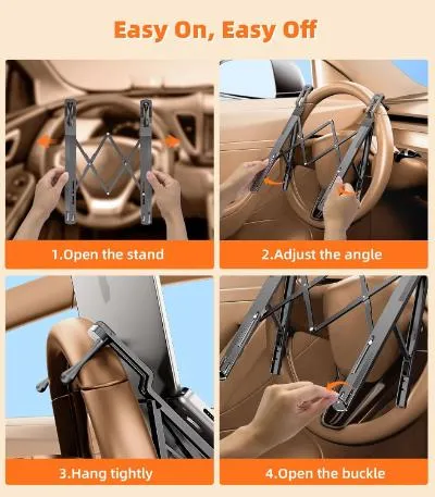 DICMKY Car Steering Wheel Laptop Desk