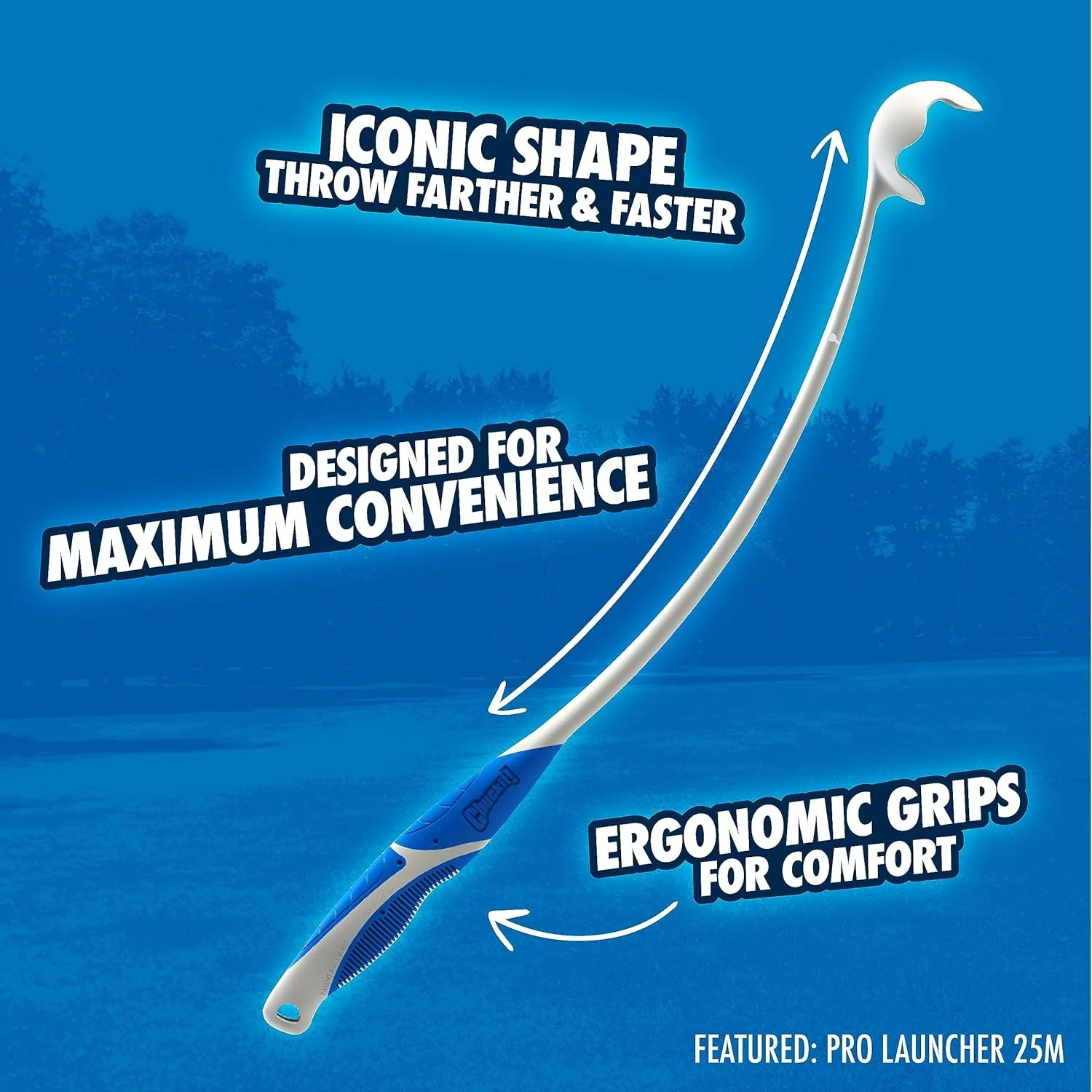 Chuckit Sport Ball Launcher iconic shape ergonomic handle