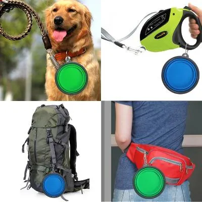 Comsun Collapsible Dog Bowls