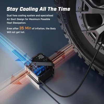 CYCPLUS Electric Air Compressor Portable Inflator