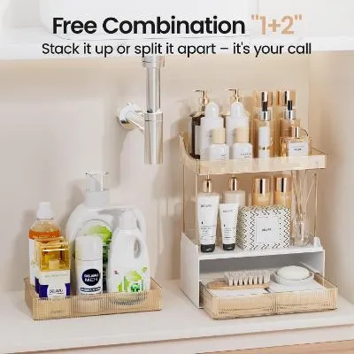 Delamu Bathroom and Makeup Organizer