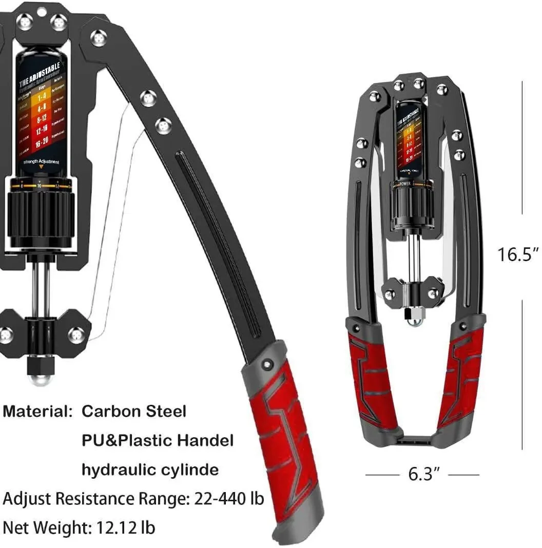 EAST MOUNT Twister Arm Exerciser full product specifications 16.5 inch height 6.3 inch width carbon steel
