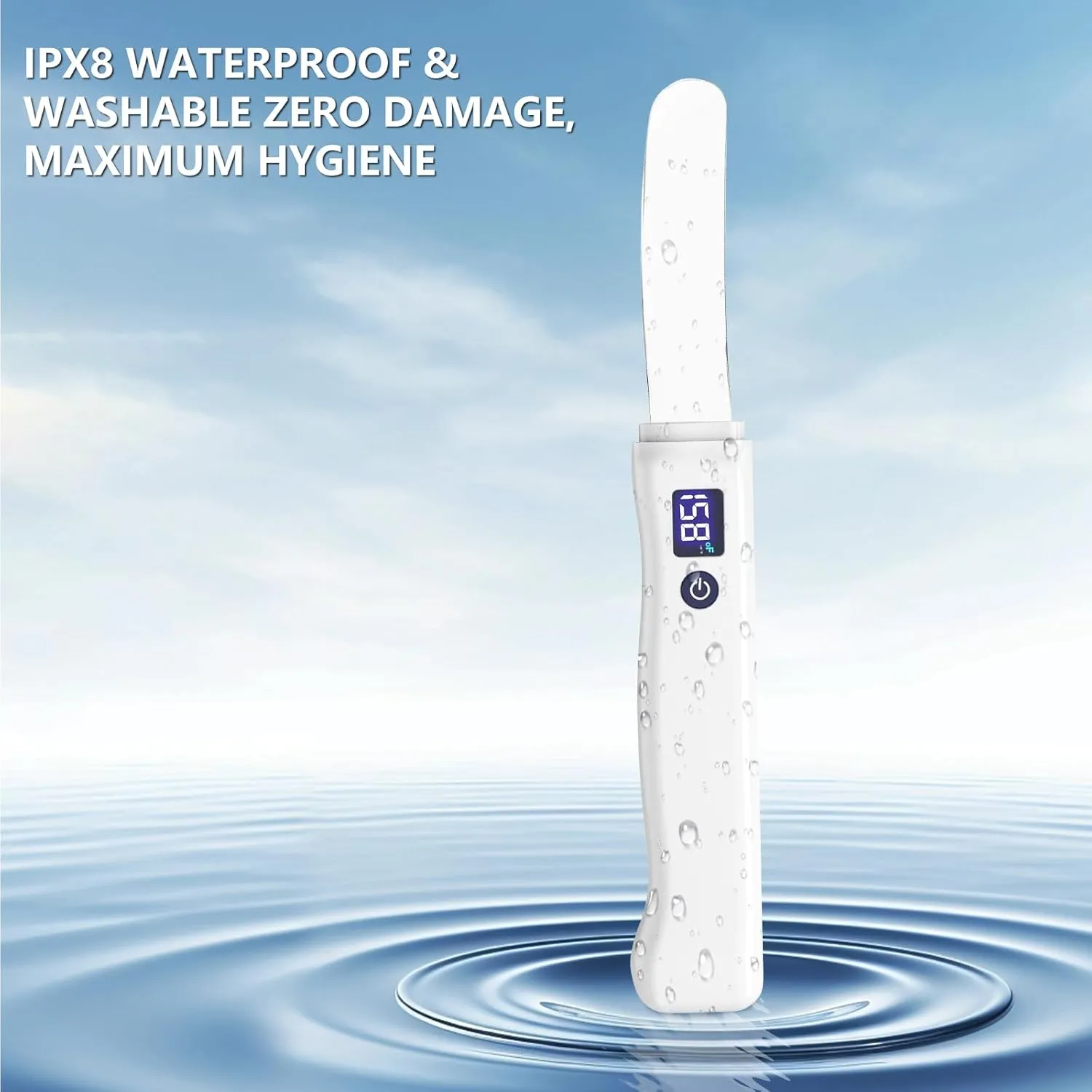 IPX8 waterproof washable heated butter knife