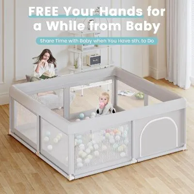 Hiaksedt Baby Playpen