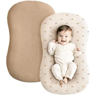 Konssy Muslin Baby Lounger Cover