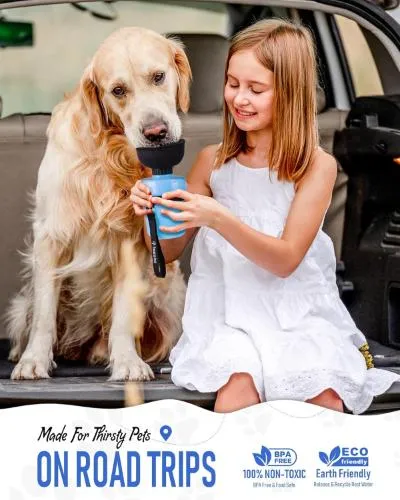 lesotc Dog Water Bottle