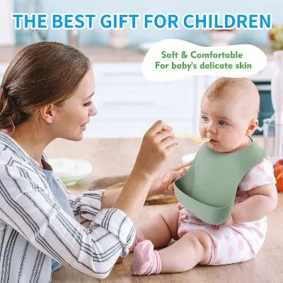 ME.FAN Silicone Baby Bibs