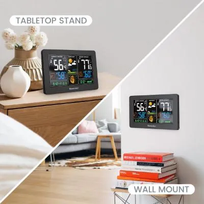 Newentor Weather Station Wireless Indoor Outdoor