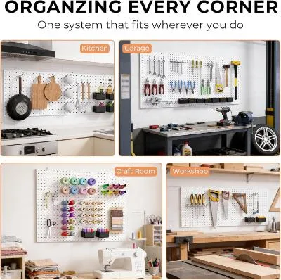 INCLY Pegboard Accessories Organizer Kit