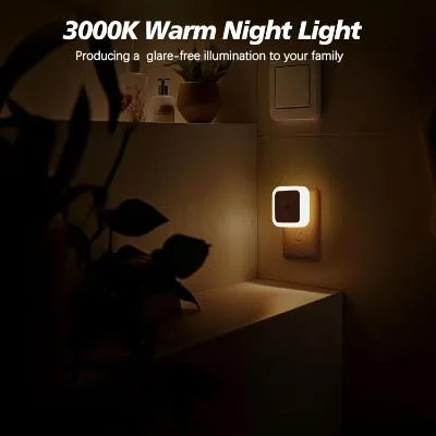 Sujeet Plug-in Dusk-to-Dawn Night Lights