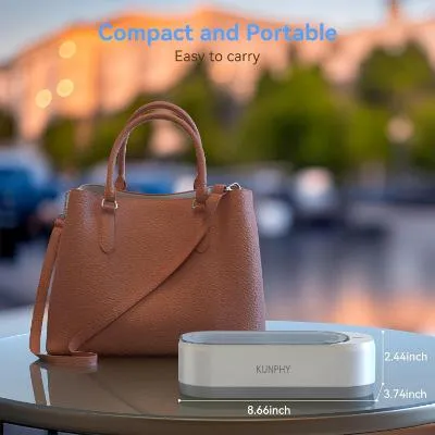 KUNPHY Ultrasonic Jewelry / Eyeglasses Cleaner
