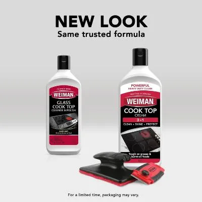 Weiman Cooktop Cleaner Kit